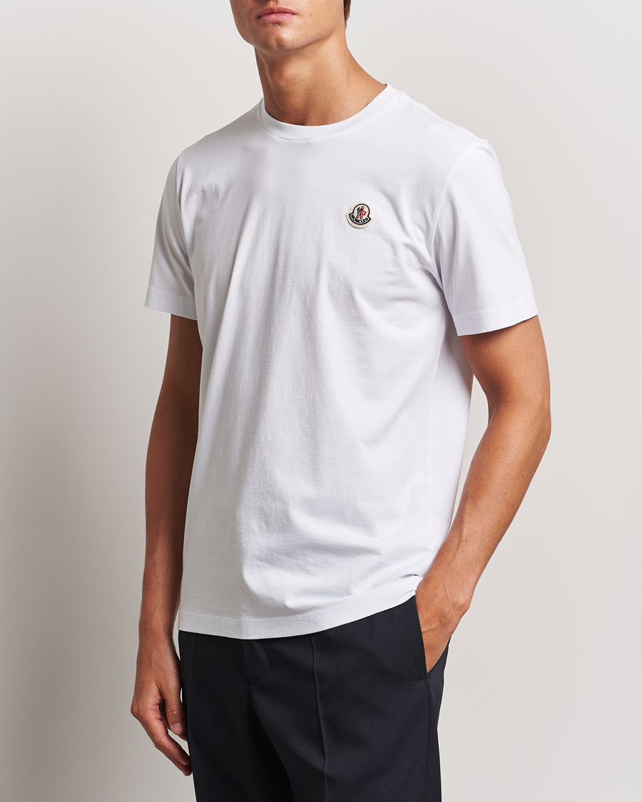 Mies |  | Moncler | 3-Pack Logo T-Shirt White/Grey/Black