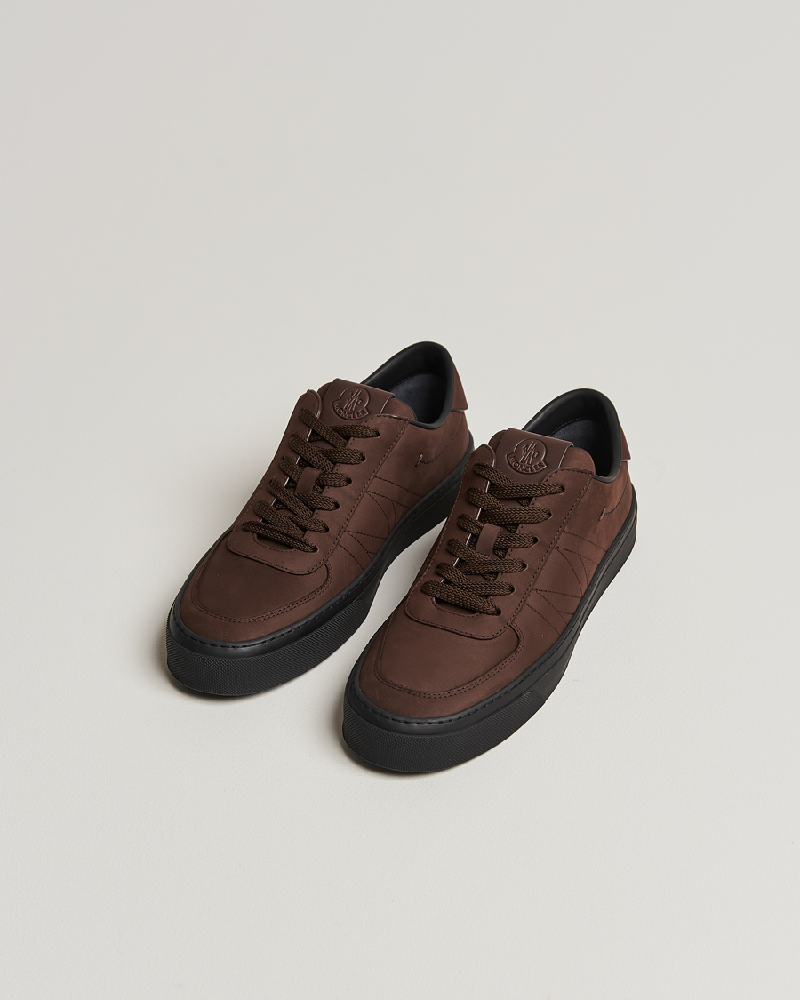 Mies |  | Moncler | Monclub Sneakers Brown Suede