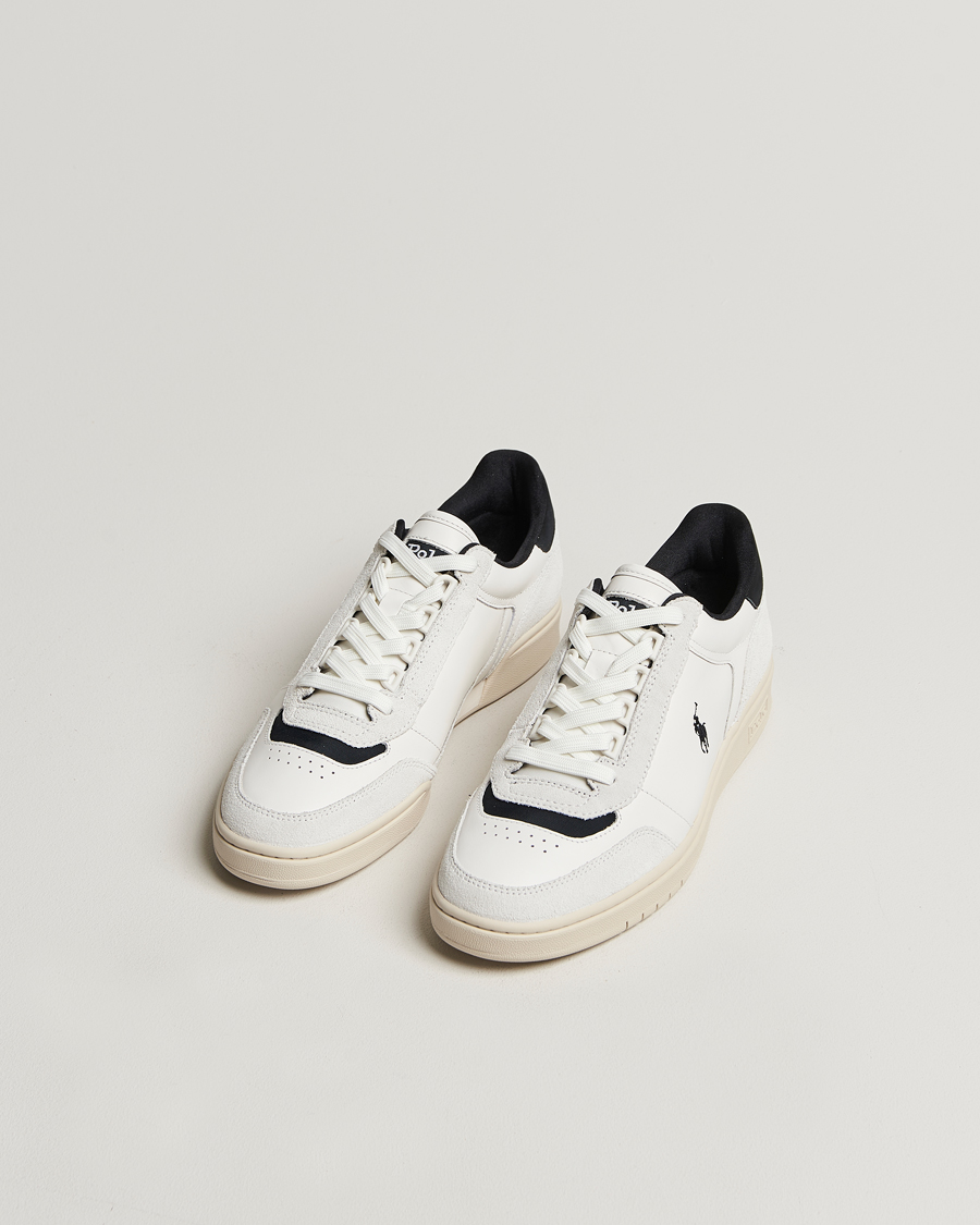 Mies |  | Polo Ralph Lauren | Polo Court Sneaker Deckwash White/Black