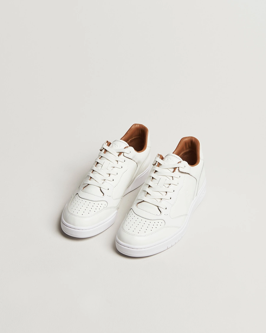 Mies |  | Polo Ralph Lauren | Polo Court Sneaker Deckwash White Leather