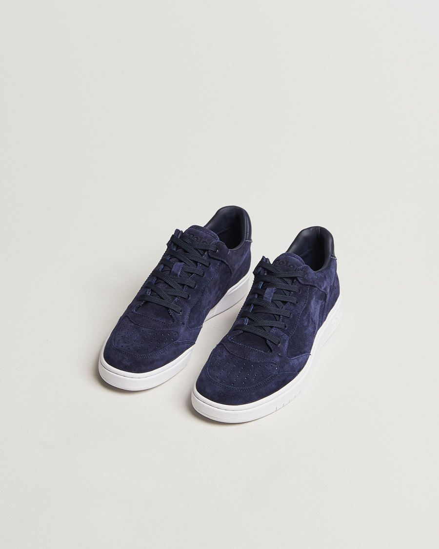 Mies |  | Polo Ralph Lauren | Polo Court Sneaker Navy Suede