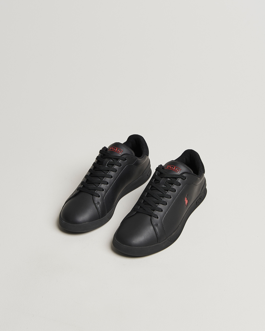 Mies |  | Polo Ralph Lauren | Heritage Court II High Sneaker Black/Red