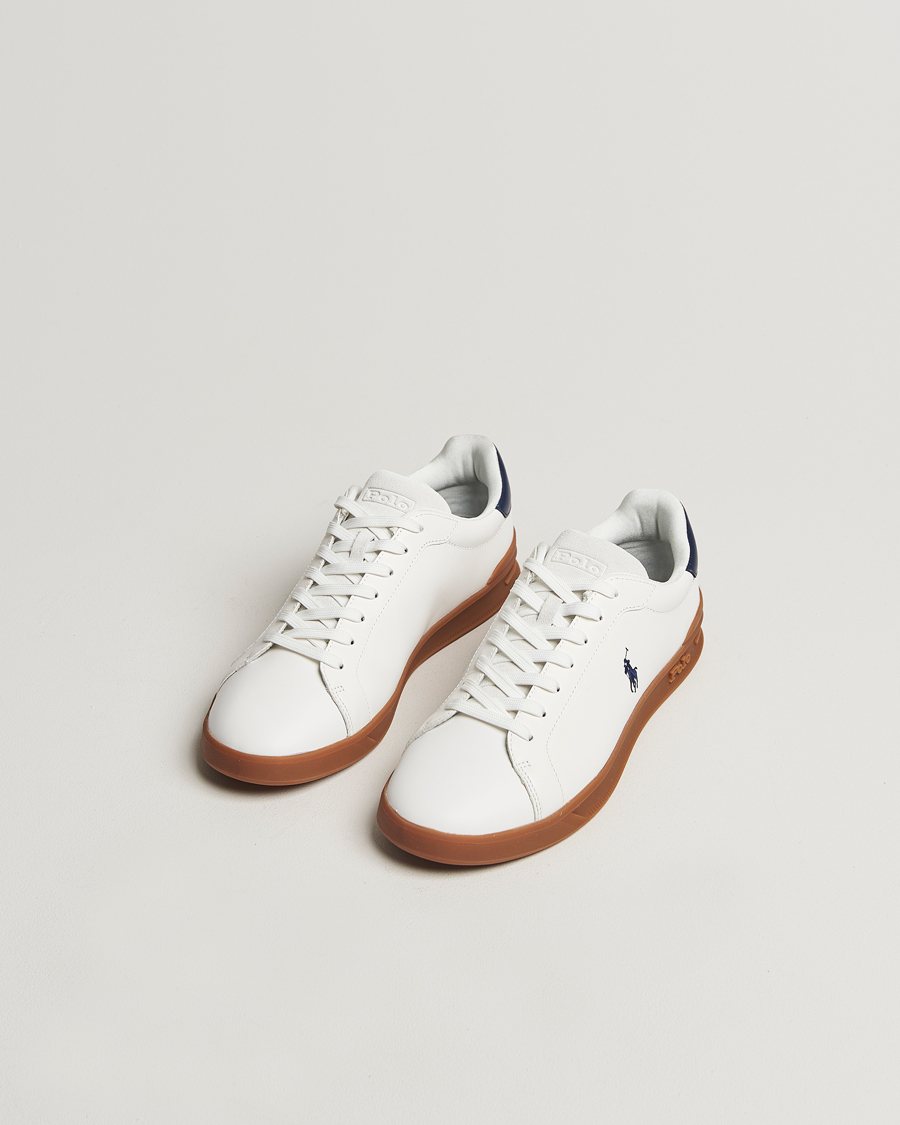 Mies |  | Polo Ralph Lauren | Heritage Count II Low Sneaker Deckwash White/Navy