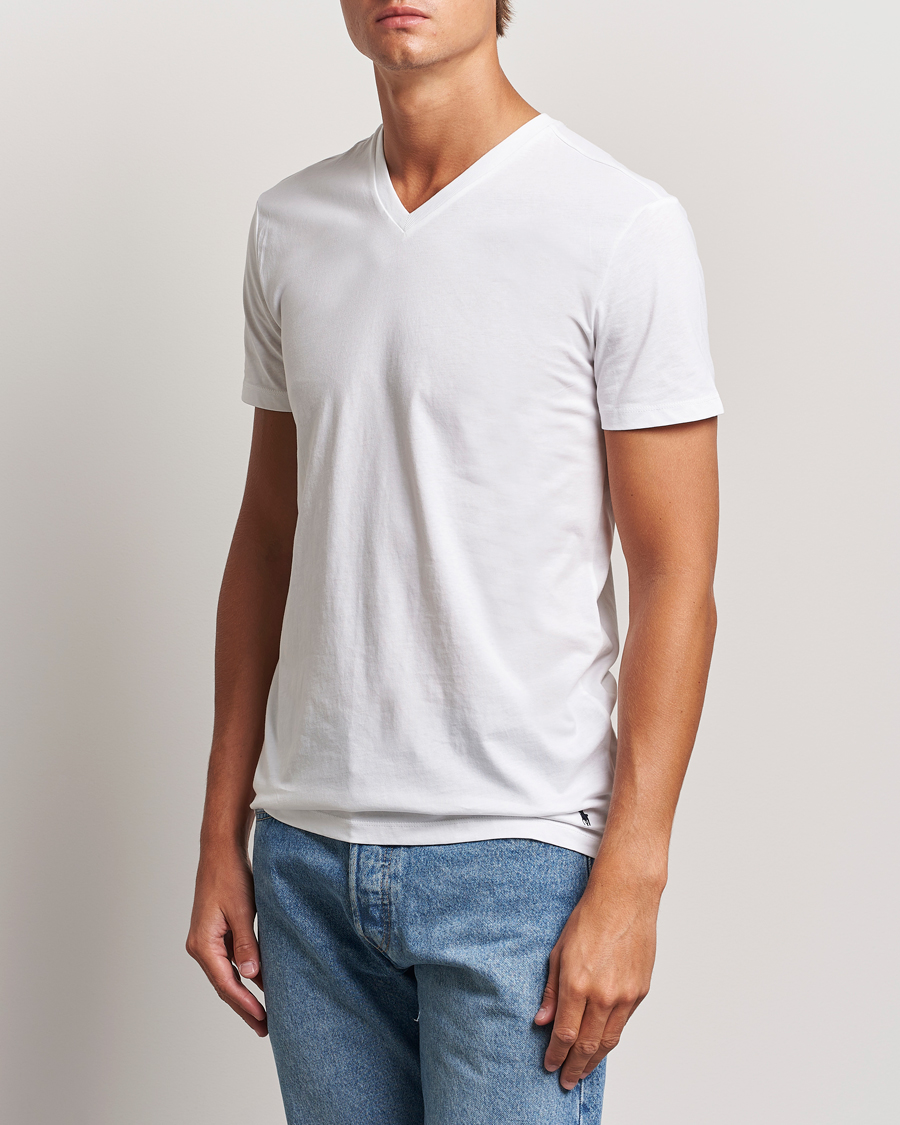 Mies |  | Polo Ralph Lauren | 3-Pack V Neck T-Shirt White