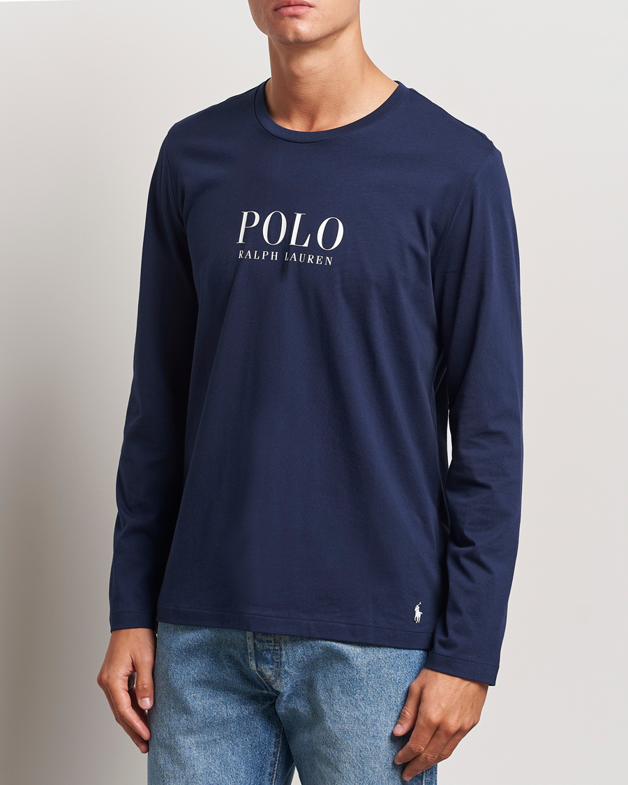 Mies |  | Polo Ralph Lauren | Long Sleeve Liquid Cotton Tee Cruise Navy