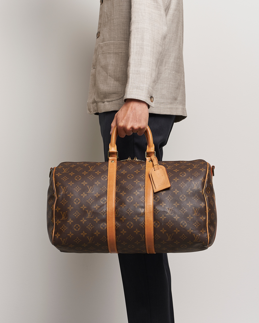 Mies | Pre-Owned & Vintage Bags | Louis Vuitton Pre-Owned | Keepall Bandoulière 45 Monogram 