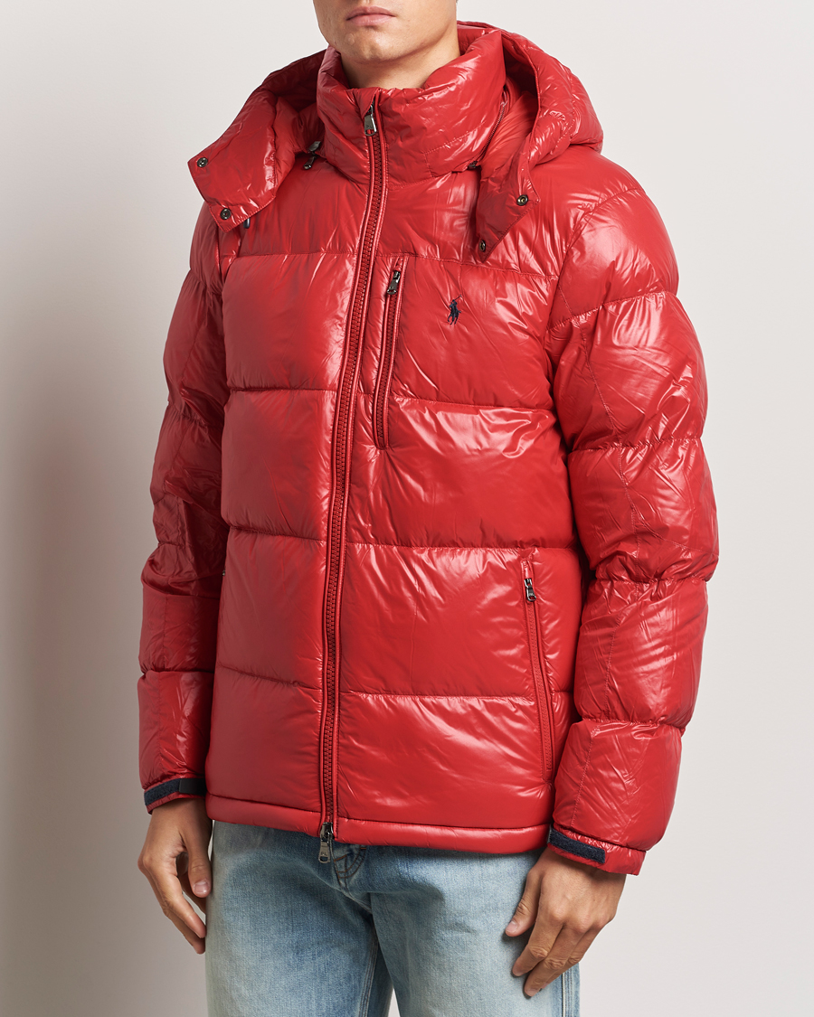 Mies |  | Polo Ralph Lauren | El Cap High Gloss Down Jacket RL 2000 Red Glossy