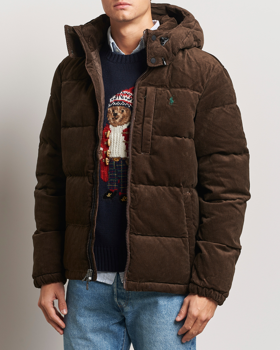 Mies |  | Polo Ralph Lauren | El Cap Corduroy Down Jacket Dark Beech