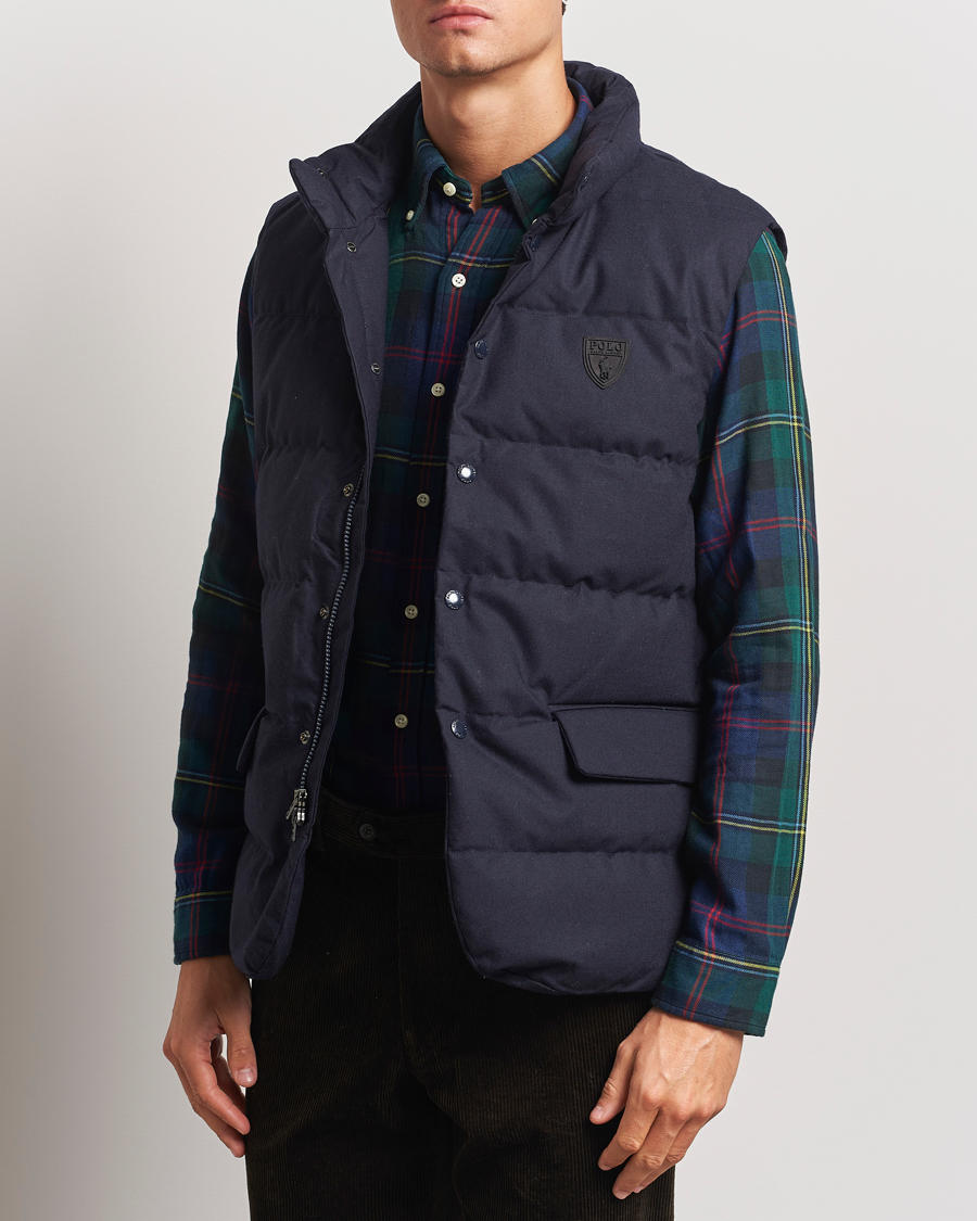 Mies |  | Polo Ralph Lauren | Dunn Wool Vest Collection Navy