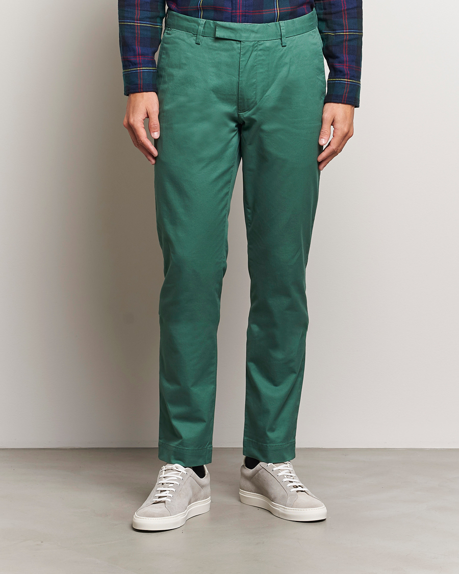 Mies |  | Polo Ralph Lauren | Slim Fit Stretch Chinos Washed Forest