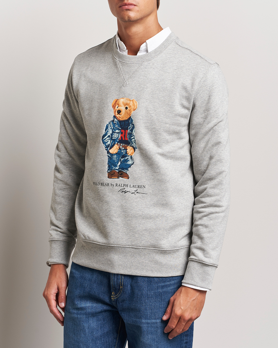 Mies |  | Polo Ralph Lauren | Crew Neck Sweatshirt Andover Heather Denim Bear