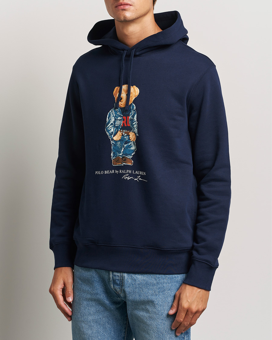 Mies |  | Polo Ralph Lauren | Pullover Hoodie Cruise Navy Denim Bear