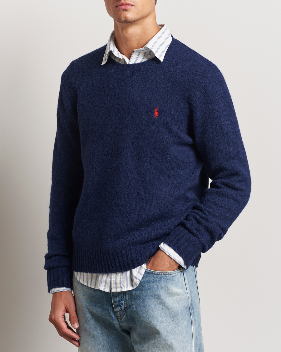 Mies |  | Polo Ralph Lauren | Alpaca Crew Neck Sweater Bright Navy