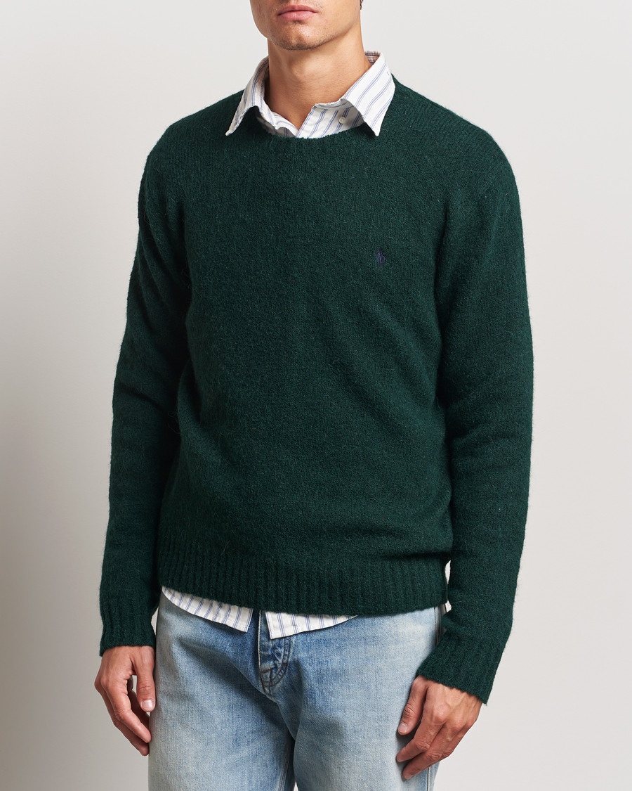 Mies |  | Polo Ralph Lauren | Alpaca Crew Neck Sweater Moss Agate