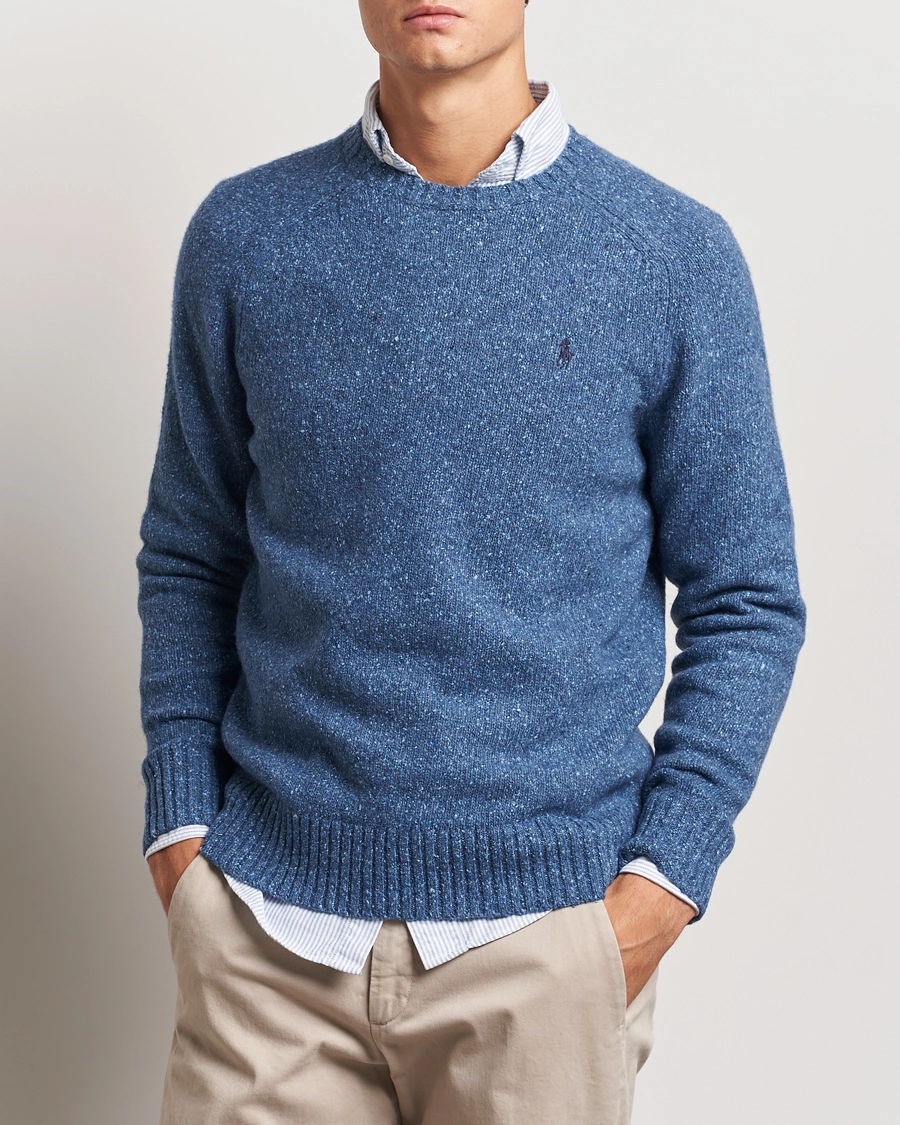 Mies |  | Polo Ralph Lauren | Donegal Sweater Chambrey Blue