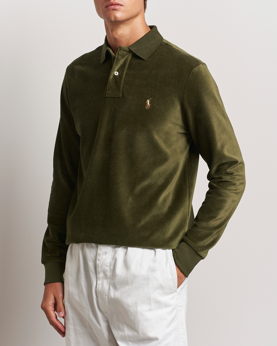 Mies |  | Polo Ralph Lauren | Corduroy Long Sleeve Polo Dark Loden