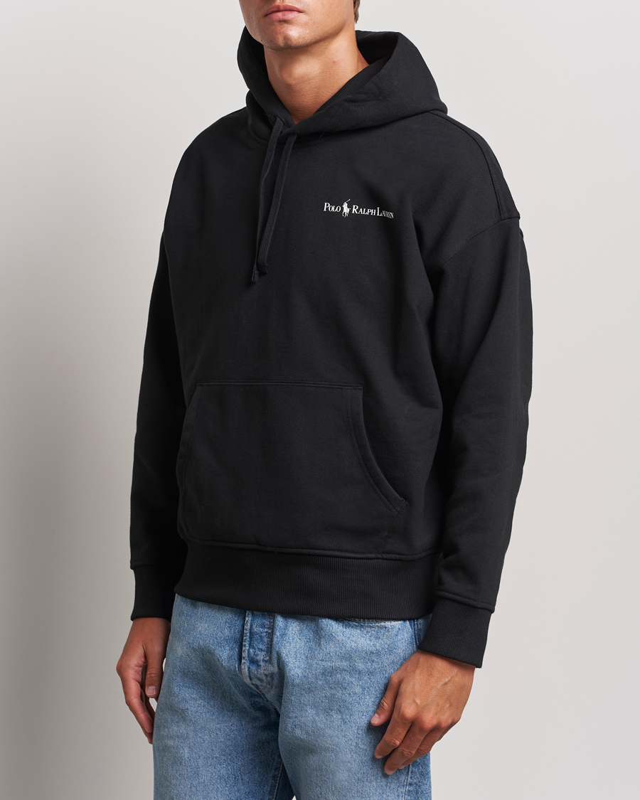 Mies |  | Polo Ralph Lauren | Heavy Fleece Hoodie Polo Black