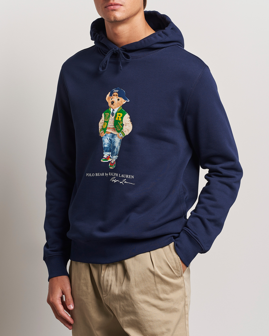 Mies |  | Polo Ralph Lauren | Varsity Bear Hoodie Navy