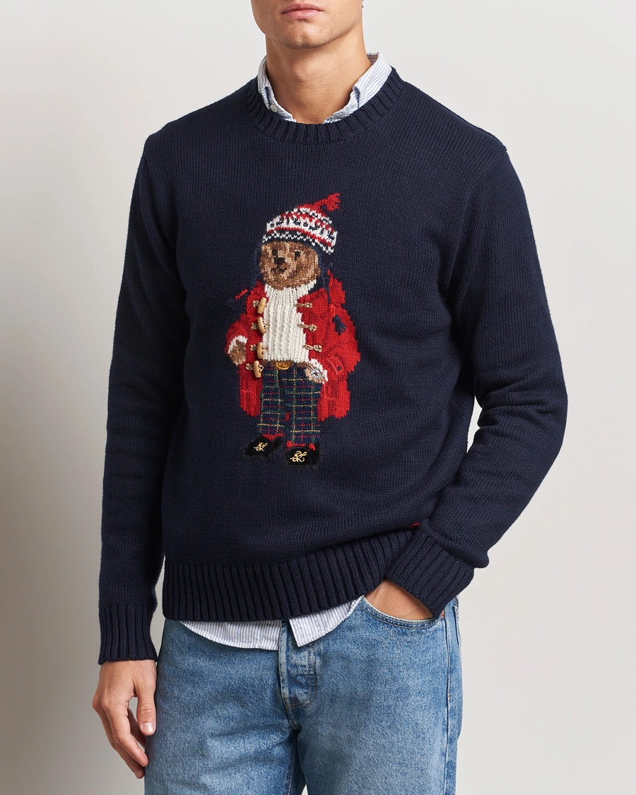 Mies |  | Polo Ralph Lauren | Holiday Bear Sweater RL Navy