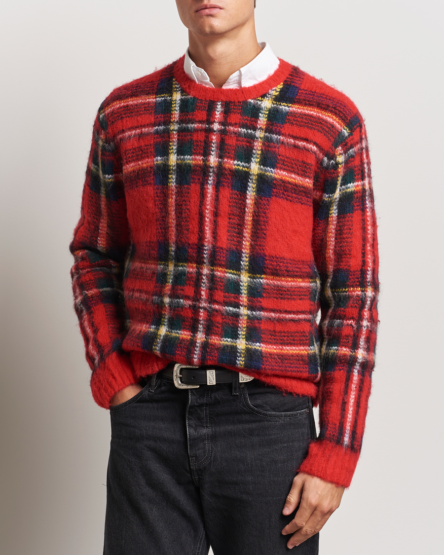 Mies |  | Polo Ralph Lauren | Plaid Wool Sweater Red Combo