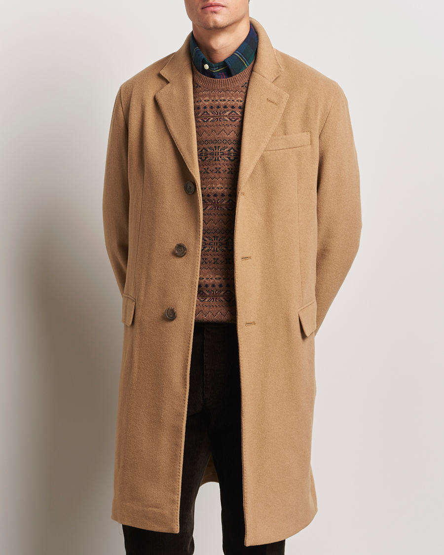 Mies |  | Polo Ralph Lauren | Paddock Wool Coat Camel