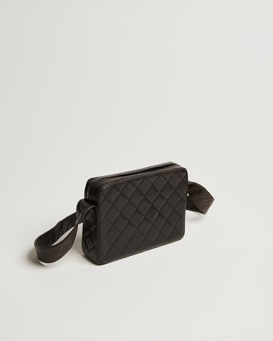 Mies | Gifts for Her | Chanel Pre-Owned | Tassel Flap Shoulder Bag Black Lambskin