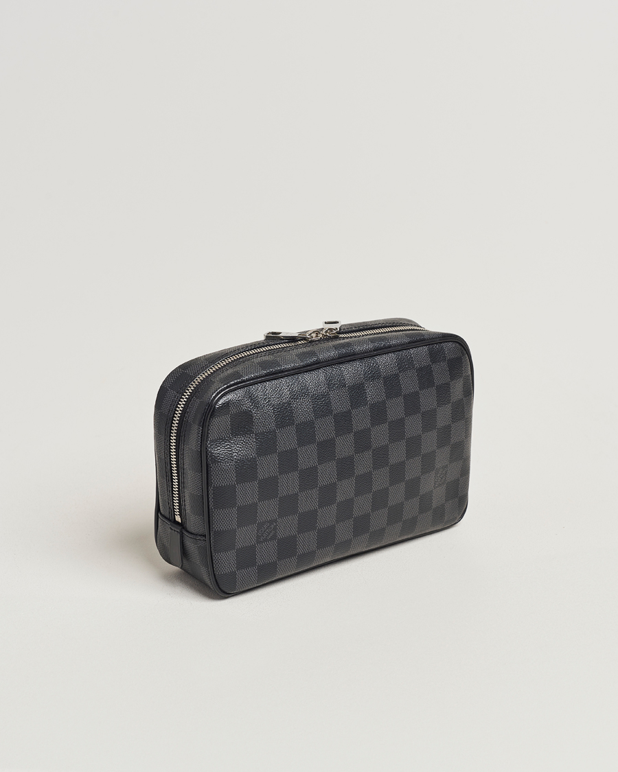 Mies | Pre-Owned & Vintage Bags | Louis Vuitton Pre-Owned | Toiletry Damier Graphite 