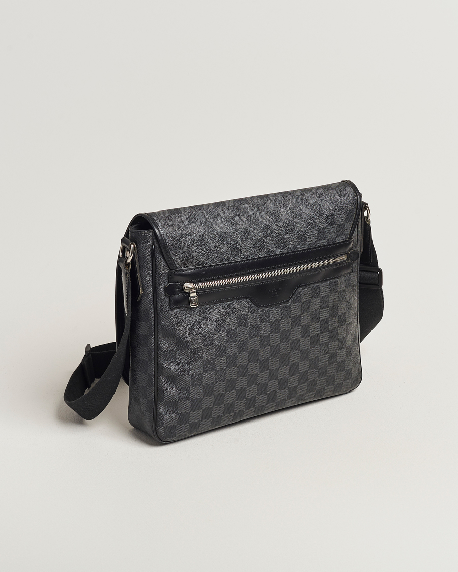 Mies | Pre-Owned & Vintage Bags | Louis Vuitton Pre-Owned | Daniel MM Shoulder Bag Damier Graphite 