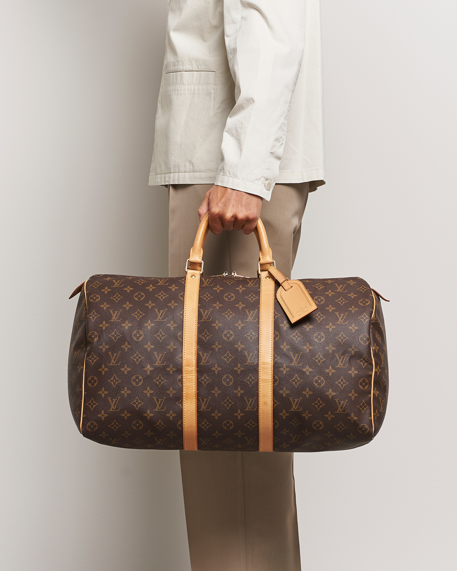 Mies | Asusteet | Louis Vuitton Pre-Owned | Keepall 50 Bag Monogram 