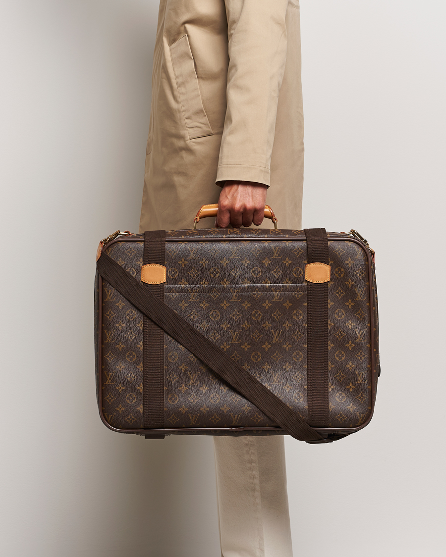 Mies | Pre-Owned & Vintage Bags | Louis Vuitton Pre-Owned | Satellite Suitcase 53 Monogram 
