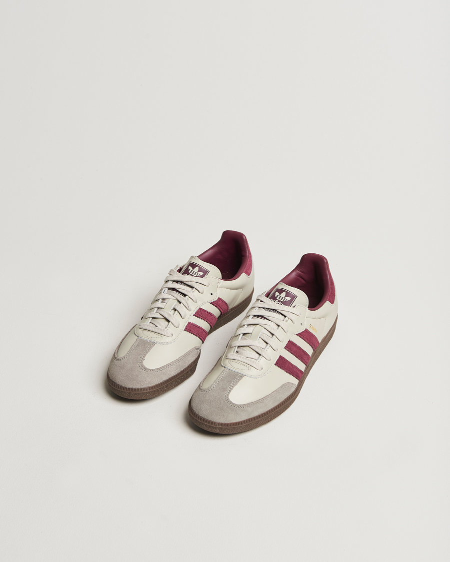 Mies |  | adidas Originals | Samba Original Sneaker Beige/Wine