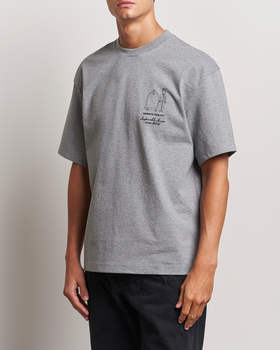 Mies |  | Axel Arigato | Resort T-Shirt Grey Melange