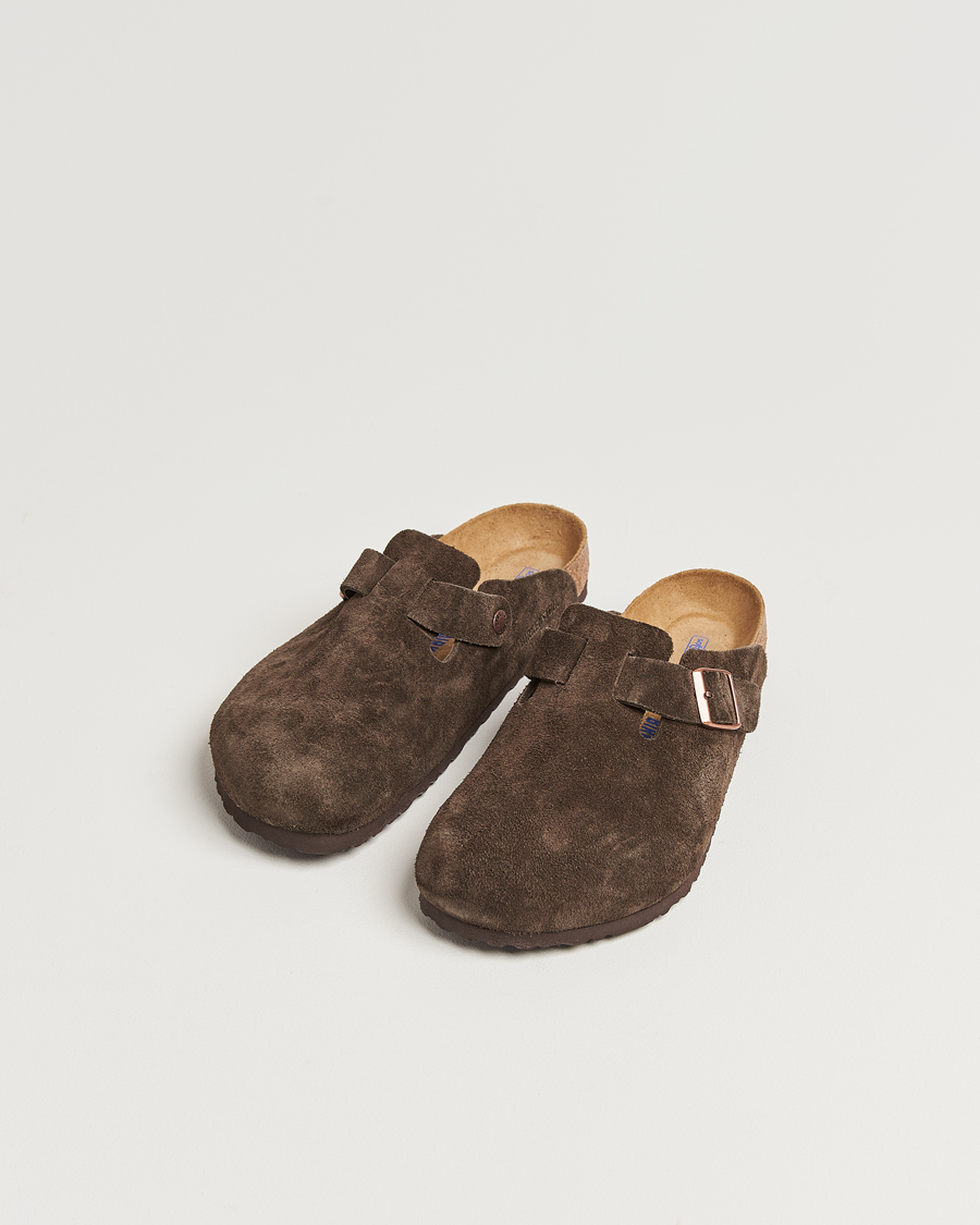 Mies |  | BIRKENSTOCK | Boston Soft Footbed Mocca Suede