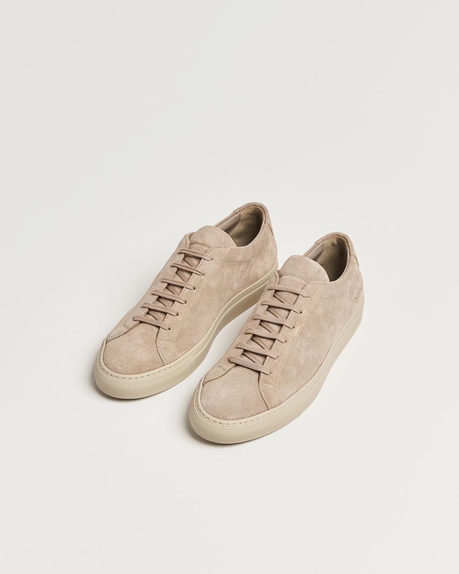 Mies |  | Common Projects | Original Achilles Suede Sneaker Taupe