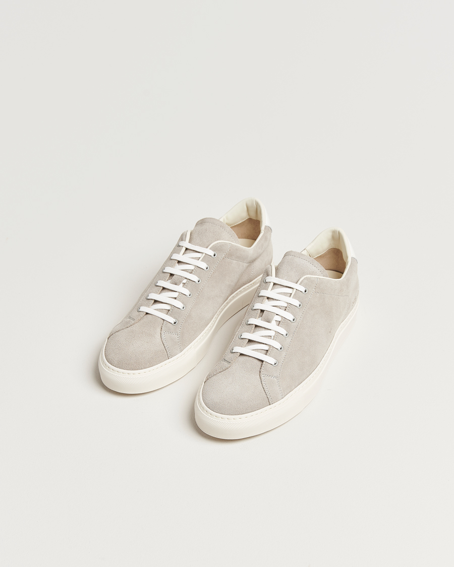 Mies |  | Common Projects | Retro Suede Sneaker Grey