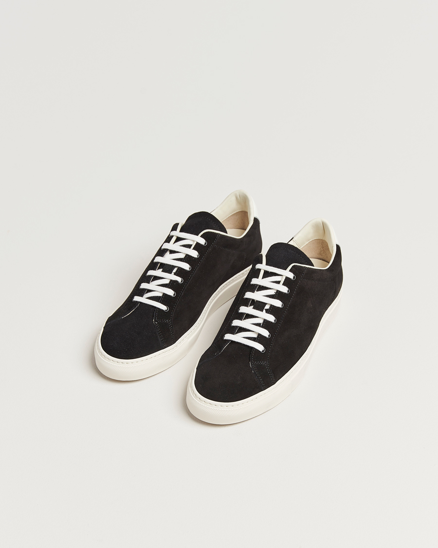 Mies |  | Common Projects | Retro Suede Sneaker Black