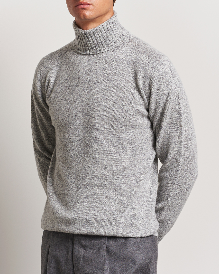 Mies |  | Altea | Wool/Cashmere Rollneck Grey Melange