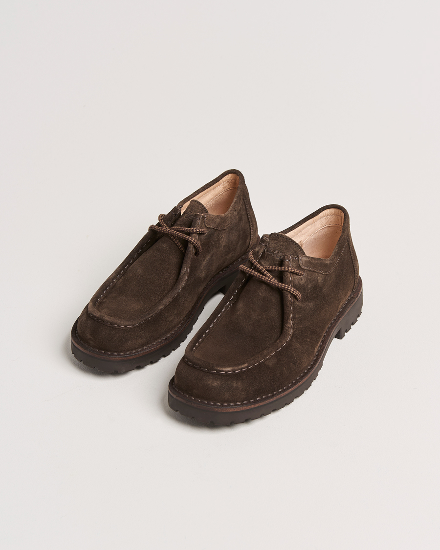 Mies |  | Astorflex | Beenflex Rubber Sole Shoe Dark Brown Suede