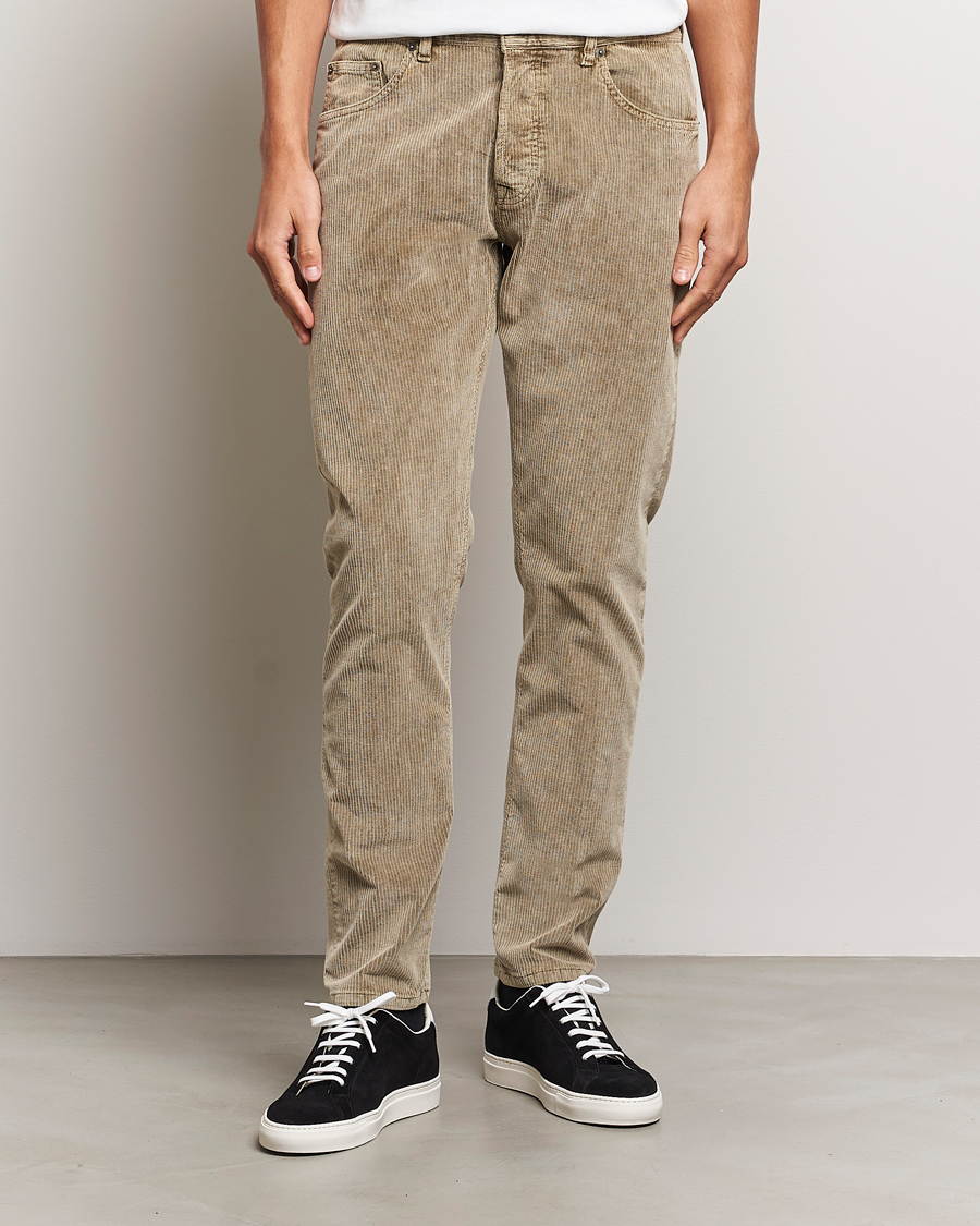 Mies |  | Dondup | Icon Corduroy Trousers Khaki