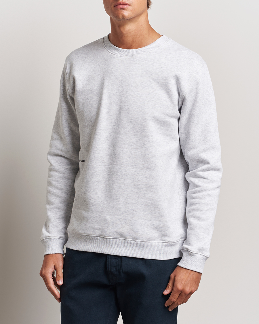 Mies |  | Dondup | Logo Crew Neck Sweatshirt Grey Melange