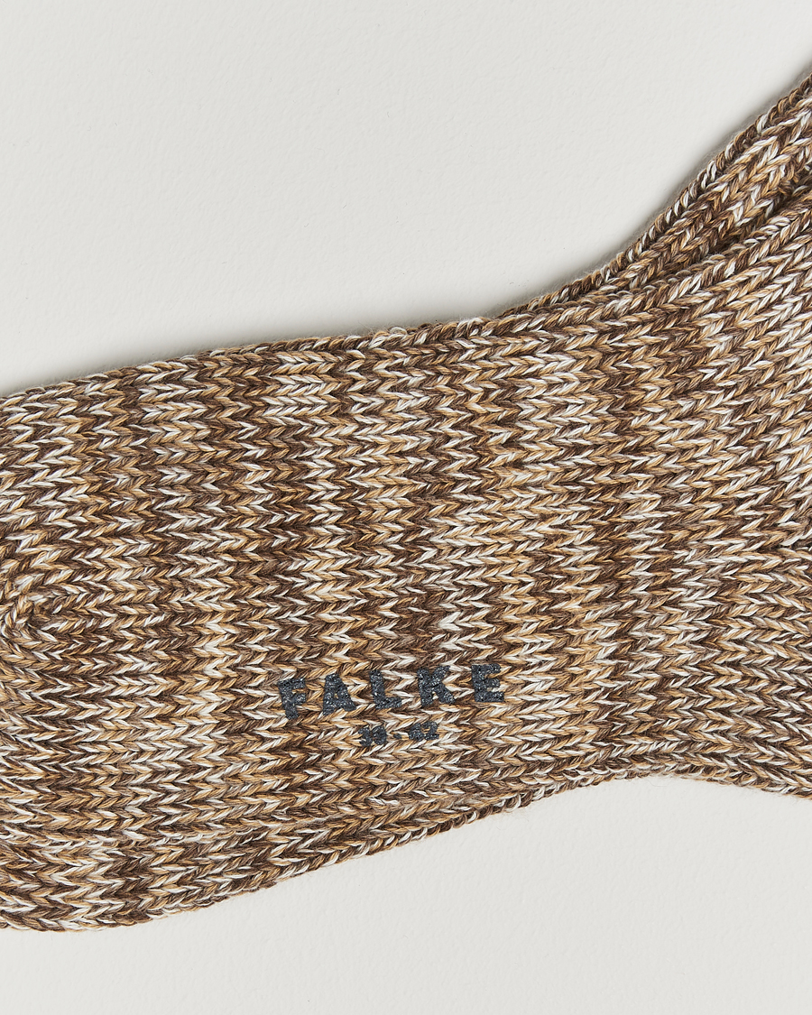 Mies |  | Falke | Brooklyn Cotton Sock Wool White