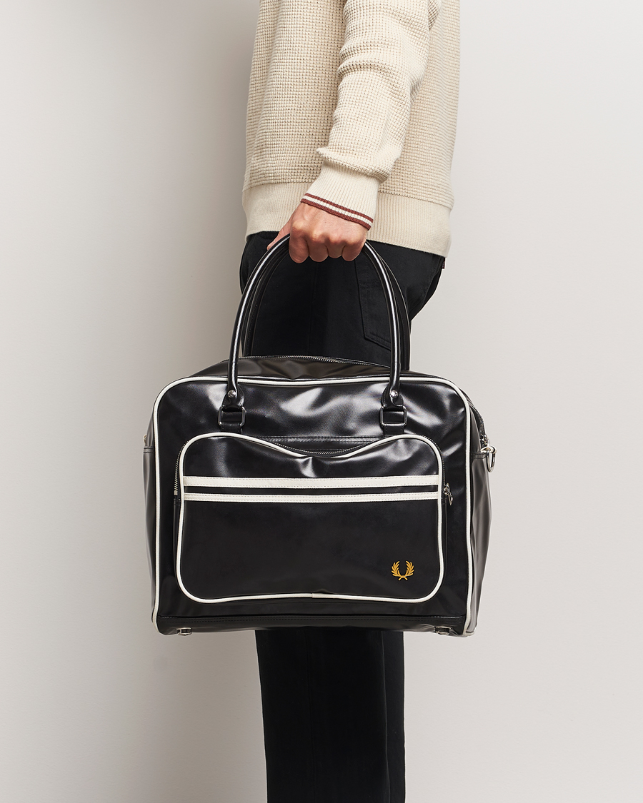 Mies |  | Fred Perry | Classic Holdall Black/Ecru