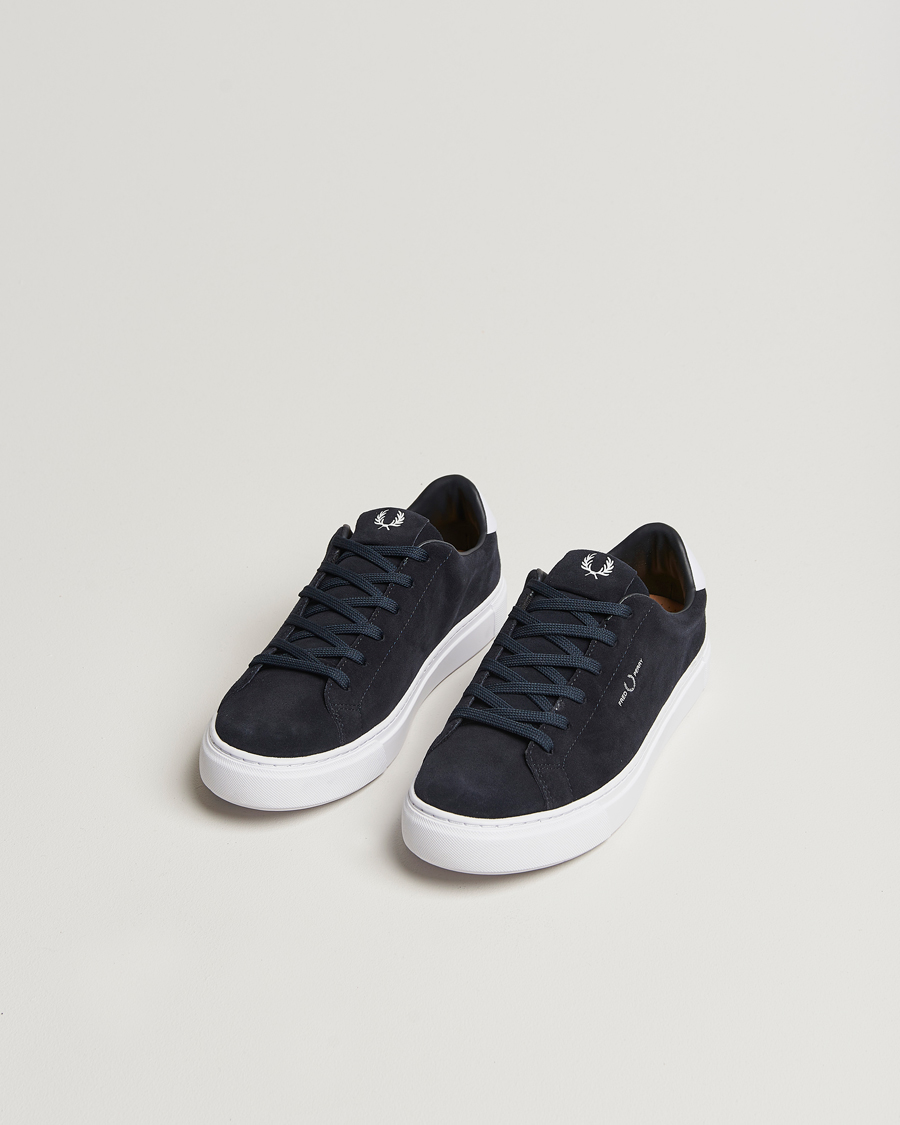 Mies |  | Fred Perry | B71 Suede Sneaker Navy