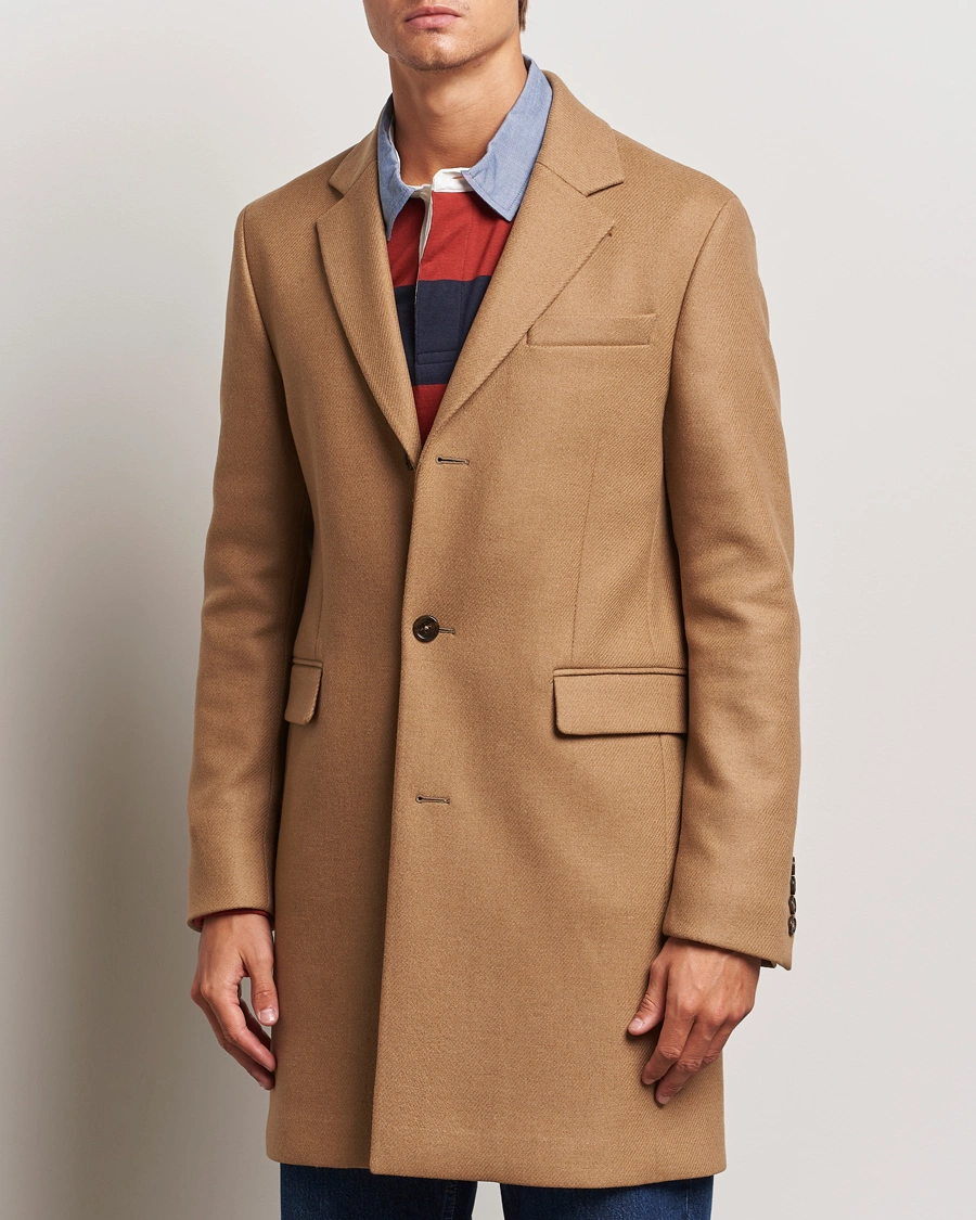 Mies |  | GANT | Classic Wool Coat Mustard Beige