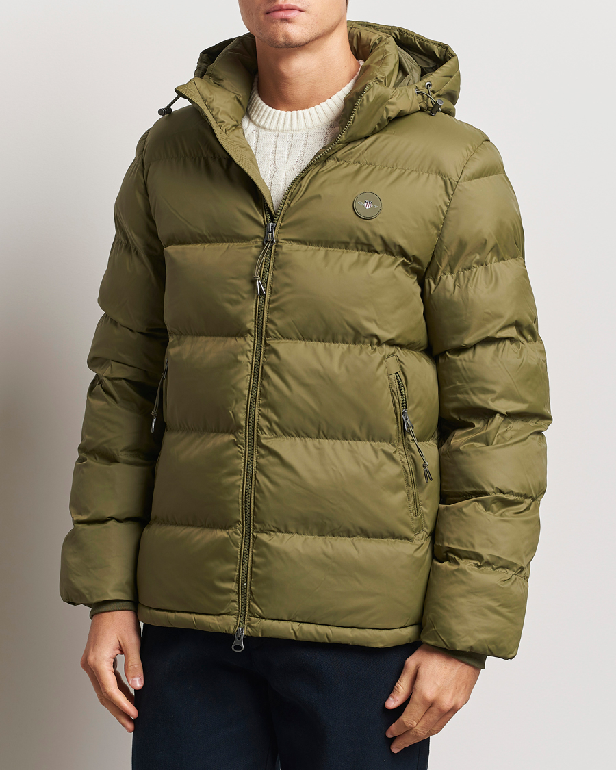 Mies |  | GANT | The Active Cloud Jacket Juniper Green