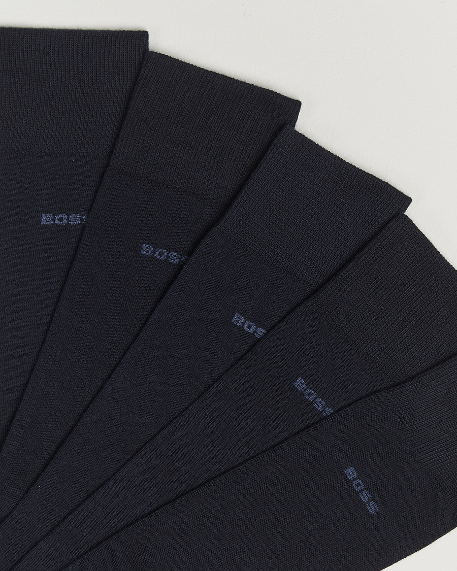 Mies |  | BOSS BLACK | 5-Pack RS Uni Socks Dark Blue