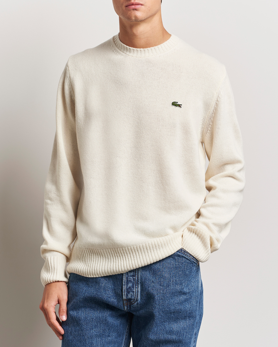 Mies |  | Lacoste | Carded Wool Crew Neck Lapland