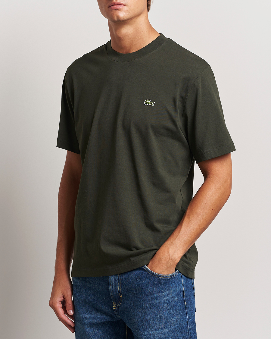 Mies |  | Lacoste | Crew Neck T-Shirt Sapwood