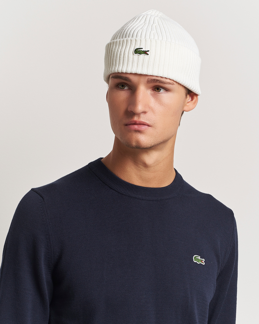 Mies |  | Lacoste | Wool Knitted Beanie Flour