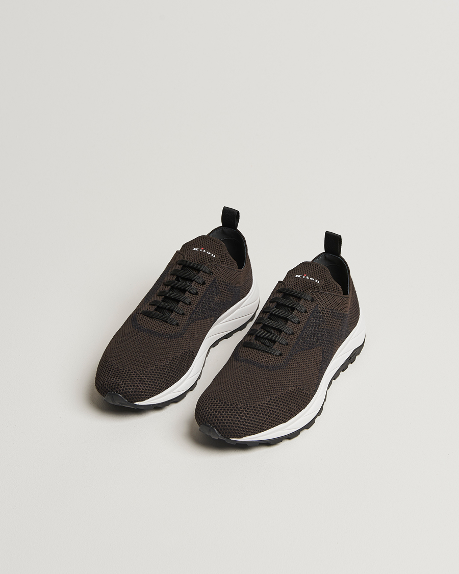 Mies |  | Kiton | Running Sneakers Dark Brown